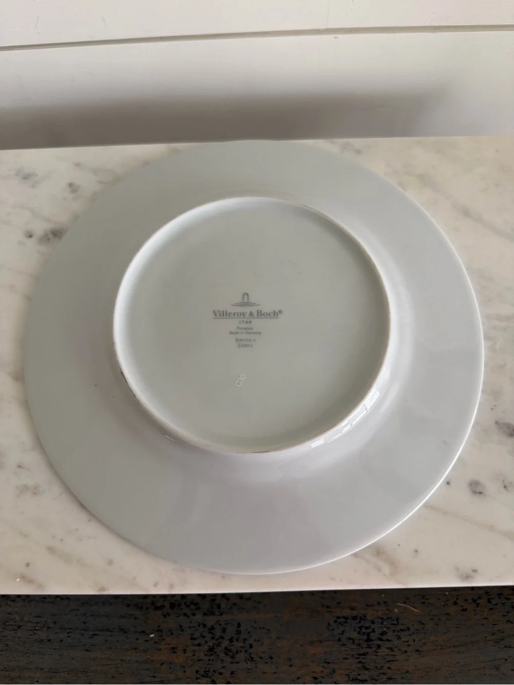 Villeroy & Boch measures 4”